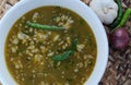 Food from the Philippines, Papaitan (Beef Innards soup dish) Royalty Free Stock Photo